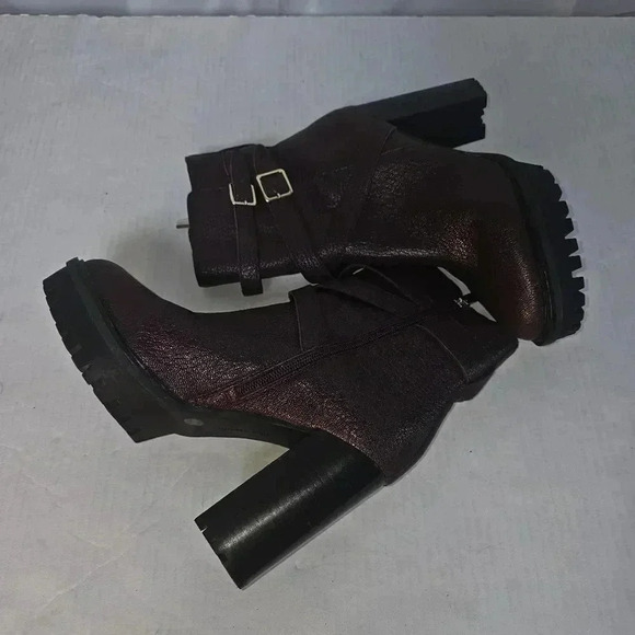 Vince Camuto Elisen Leather Midcalf Boots Sz 8M‎ - Picture 8 of 13